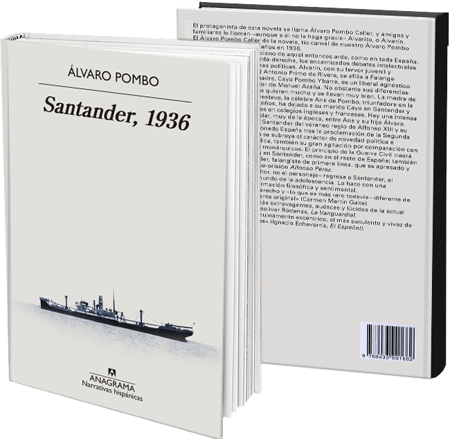 Santander, 1936. Álvaro Pombo. Premio Libro del año 2023