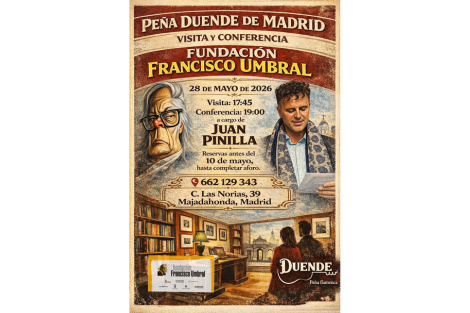 Visita y conferencia de Juan Pinilla en Majadahonda