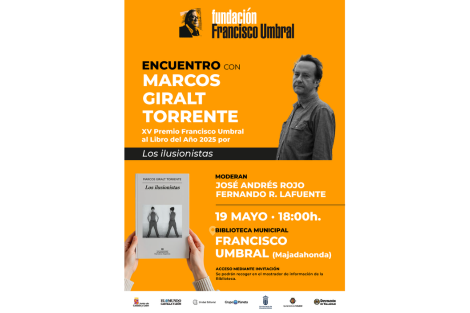 Encuentro con Marcos Giralt en Majadahonda